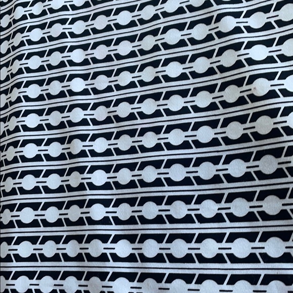 Britt Ryan mini skirt, black white, size 4, pink details. - Picture 2 of 10